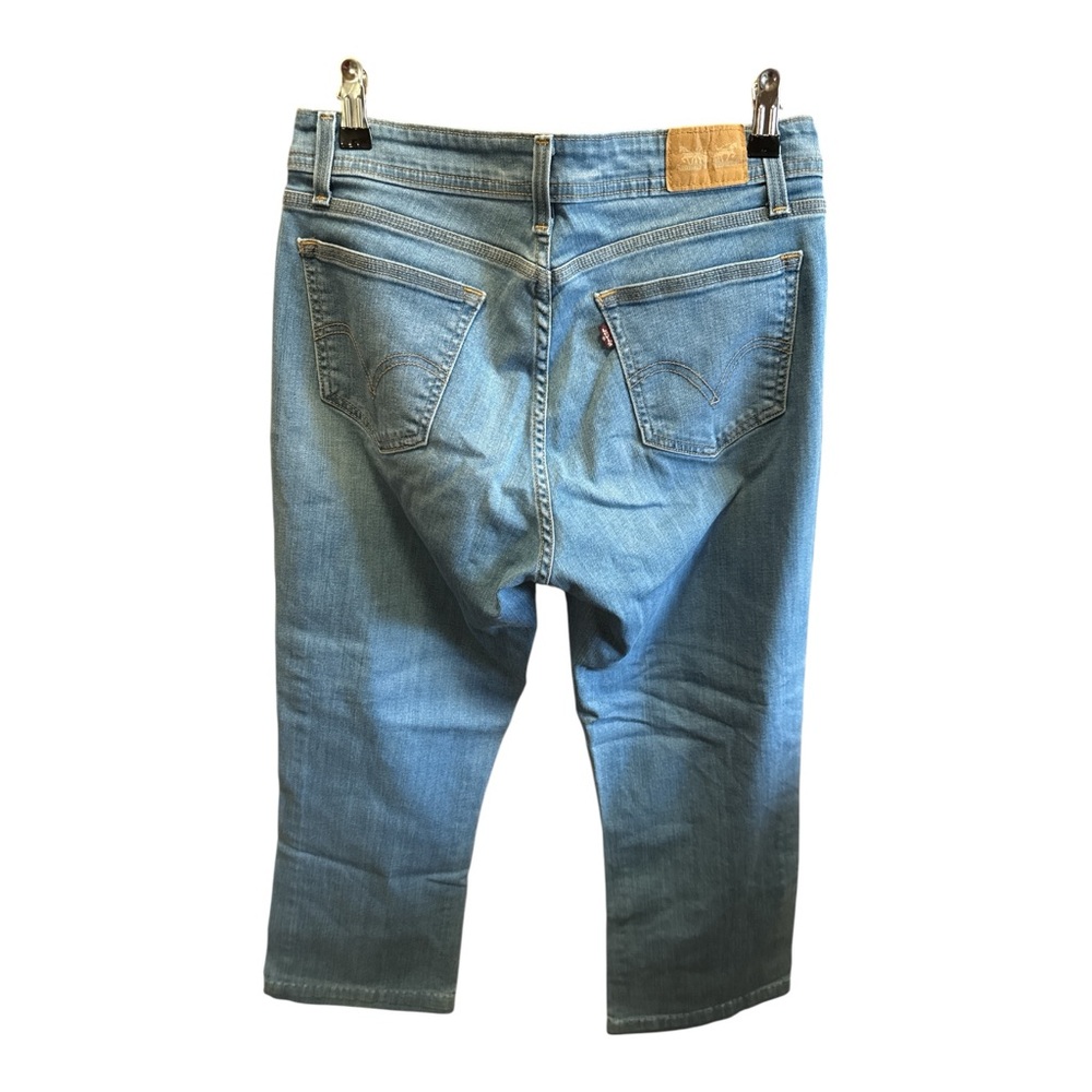 Levi’s 529 Curvy Bootcut Blue Denim Full Length Jeans Women’s Size 10 Casual